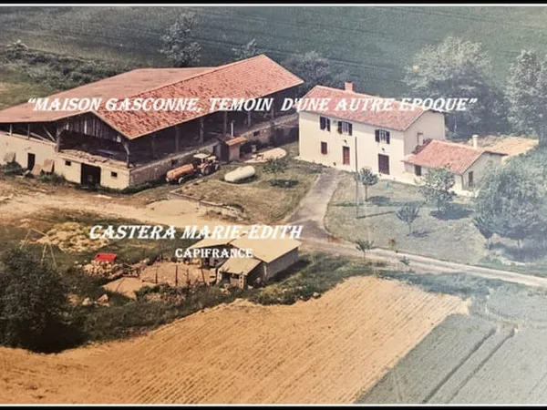 Propriete à BARRAN (GERS) AVEC MAISON GASCONNE EN PIERRES- 160 m² hab- sur 2,6 hectares + dépendance
