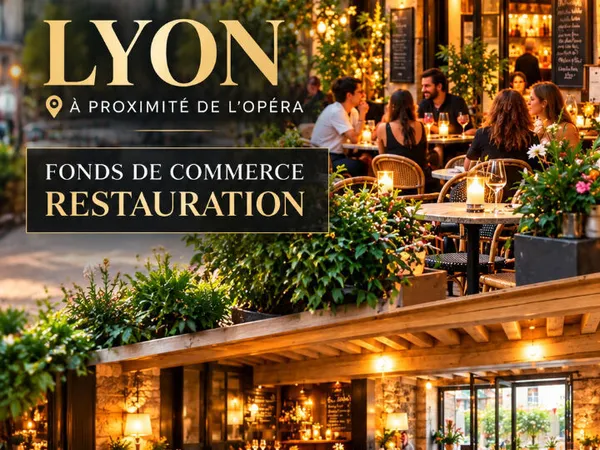 FONDS DE COMMERCE DE RESTAURATION AVEC LICENCE IV À LYON