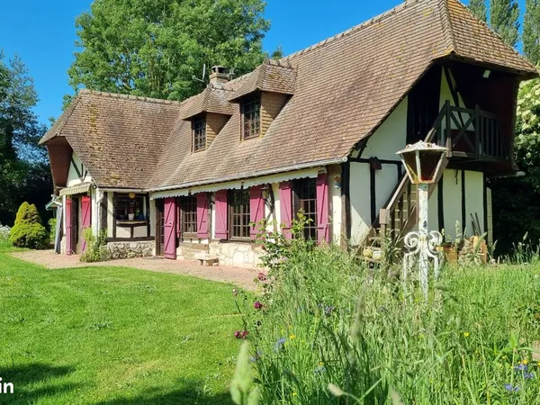 Maison normande "coup de coeur" et terrain avec CU positif entre Bourg Achard et Bourgtheroulde