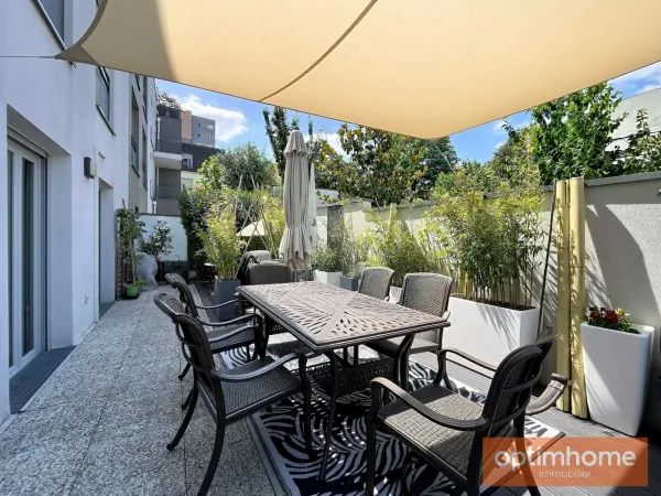 EXCLUSIVITE : Résidence 2020 - Appartement familial 4 pièces avec Terrasse 40m2 et Jardin privatif 8