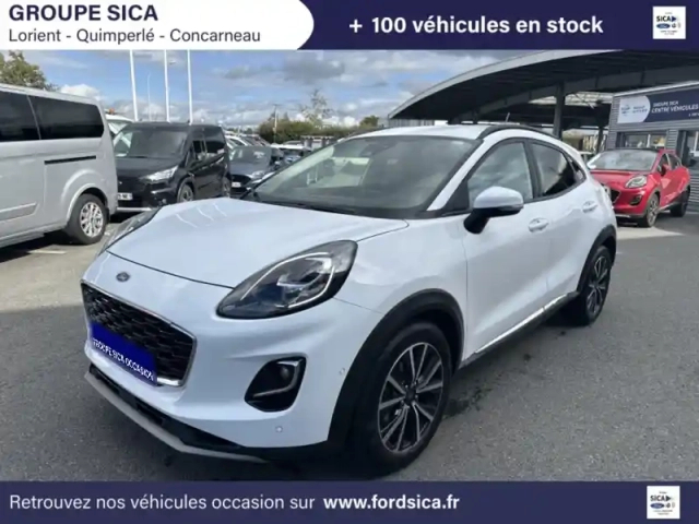 Ford Puma 1.0 flexifuel 125ch s&amp;s mhev titanium