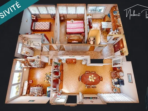 Mâcon - Un balcon, trois chambres et de belles possibilités