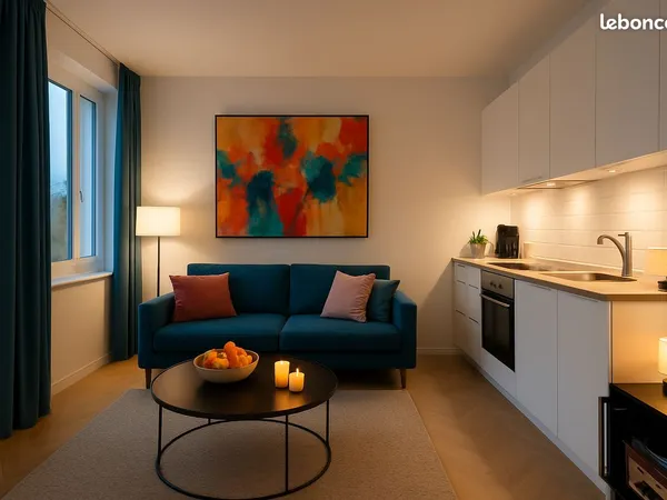 Studio 1 pièce 29 m²