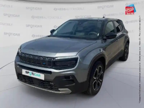 Jeep Avenger electrique 156ch 115kw summit
