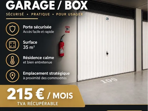 Parking Box Stockage