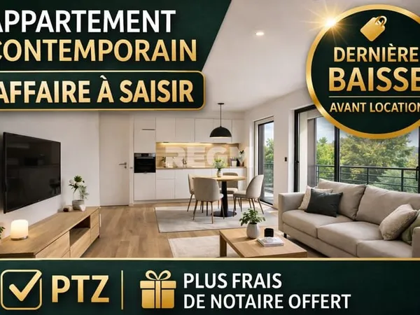 T3 65 m2 avec balcon Secteur Parc & Cadre Verdoyant