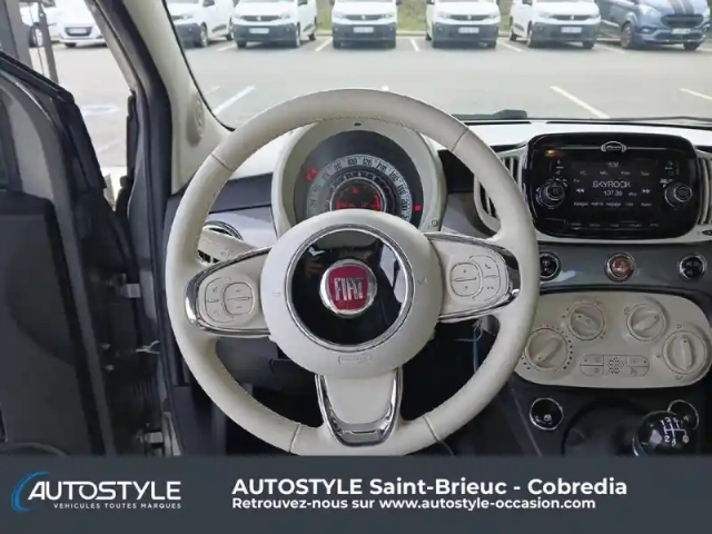 Fiat 500 1.2 8v 69ch lounge — photo 15