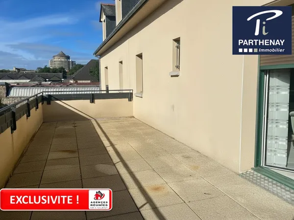 Appartement Montfort Sur Meu 3 pièce(s) 62.60 m2, avec grande terrasse de 24 m² Sud