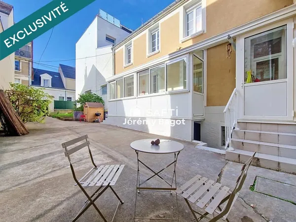 Tours Prébendes - Maison Type 5 de 90 m² avec véranda, cour et sous-sol