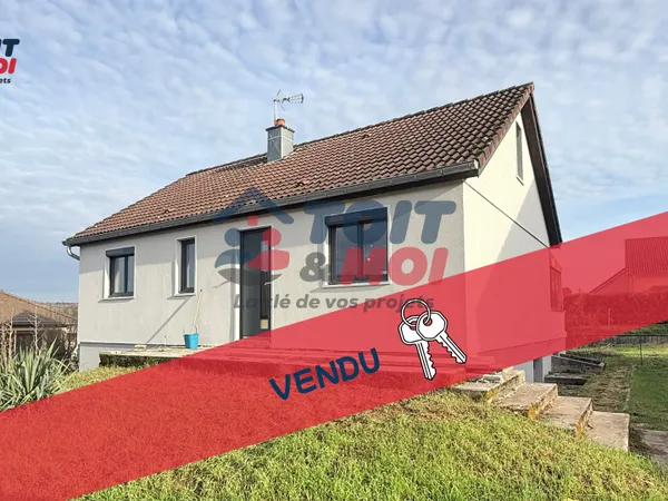Maison sur sous sol rénovée Bien rare sur le marché
