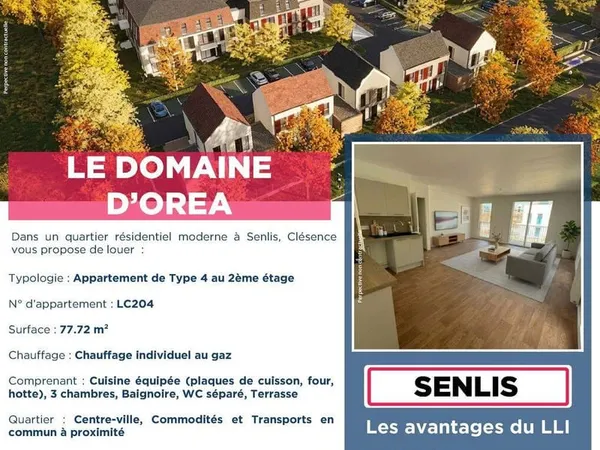 Appartement 4 pièces 78 m²