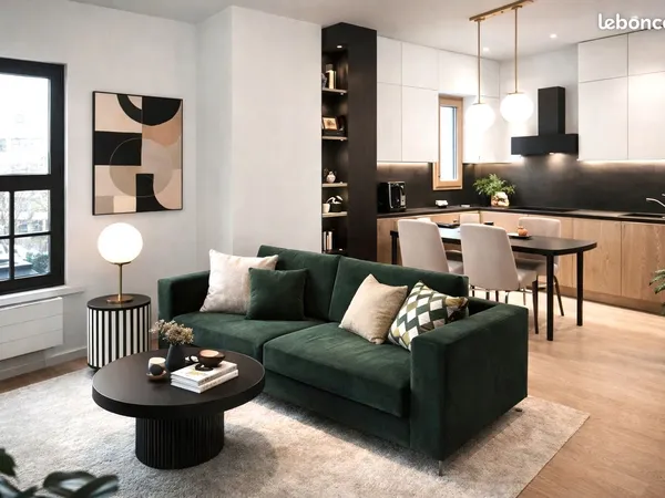 Appartement 2 pièces 45 m²