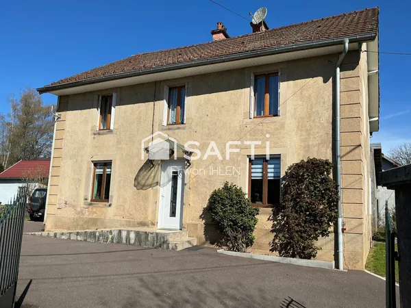 Maison 153 m2, 6 pièces 4 chambres, dépendance, sur 2151 M2 de terrain