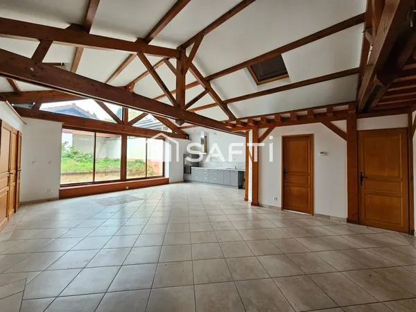 Maison 3 chambres avec jardin
