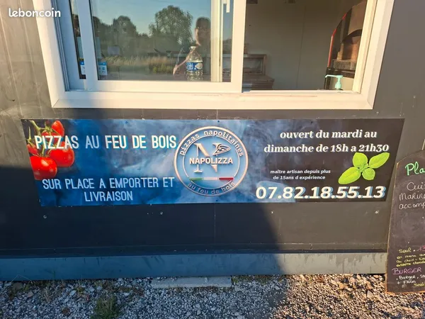Vente kiosque à pizzas