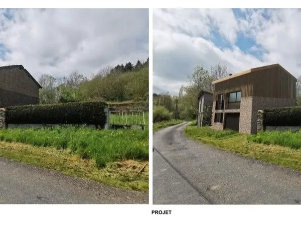 Grange à rénover avec permis de construire - Arlanc, hameau des Merleyres