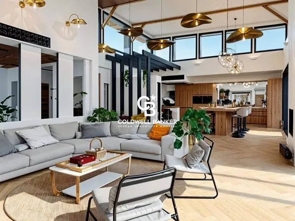 Villa contemporaine d'exception aux Cinq Cantons à Anglet