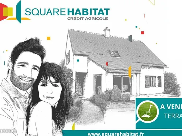 Terrain 800 m² CAMBRAI