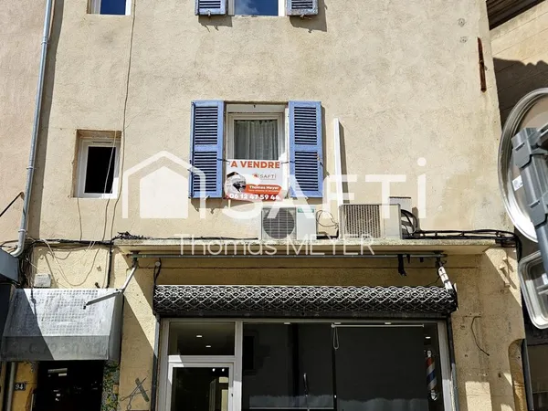 immeuble + local commercial de rapport