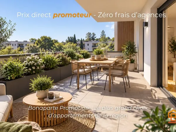 EURÊKA / VERCHANT | SUPERBE T2 DE 48 M² AVEC TERRASSE DE 16 M²