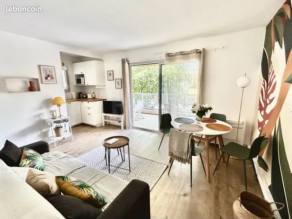 2 pièces Meublé quartier La Fontonne
