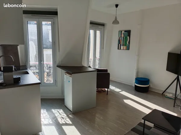 Appartement 1 pièce - 24,59 m² - 6e étage - Saint-Jean de Passy
