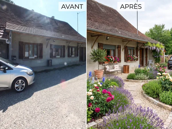 Corps de ferme à vendre à Sagy - Un havre de paix à 130 000 €