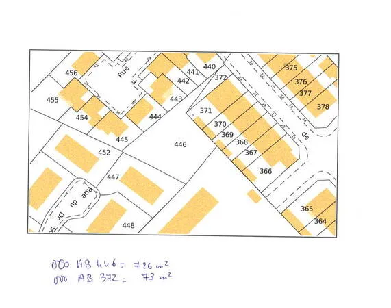 Terrain 800 m²