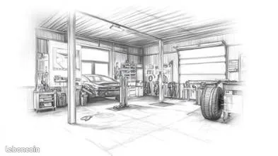 Garage automobile toutes marques fond de commerce