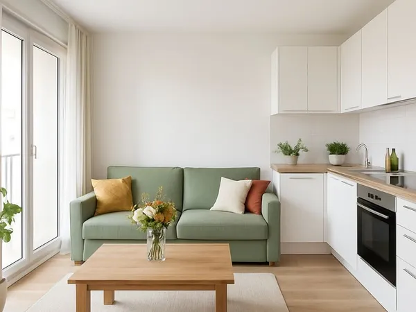 Studio 1 pièce 22 m²