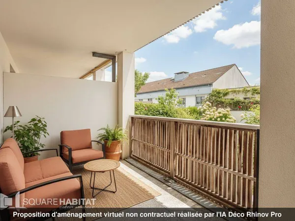 Appartement 2 pièces 38 m²