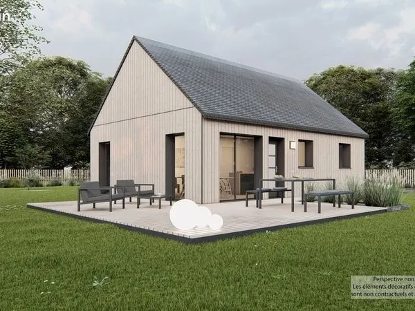 Maison 3 pièces 61 m²