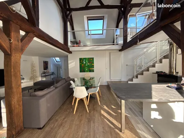 Duplex 6 pièces 115 m²