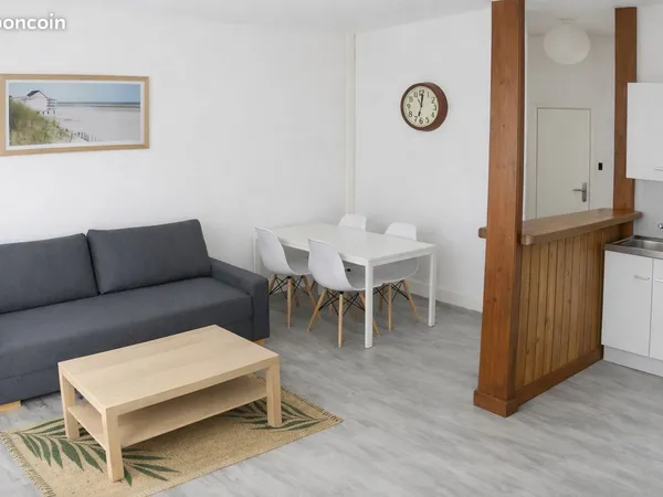 🏡 À louer appartement - T2 meublé - BOULOGNE-SUR-MER, proche gare et centre-ville, secteur Brequerec