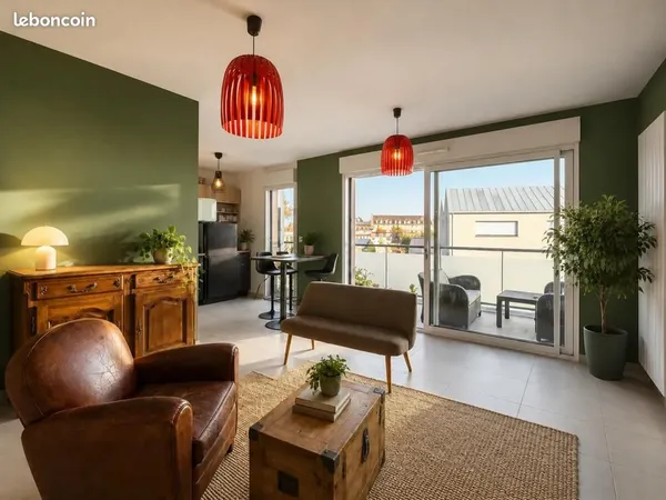 Appartement 2 pièces 45 m²