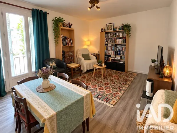 Appartement 2 pièces 44 m²