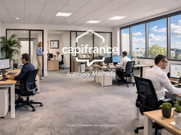 Bureau 5 pièces 110 m²