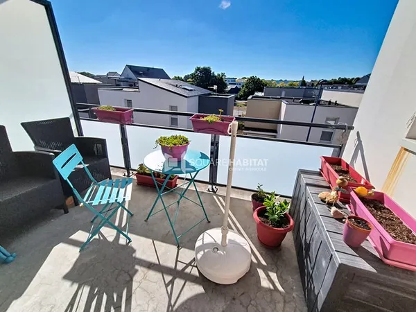 Appartement Auray 2 pièce(s) 44 m2 - Balcon - 2 parkings