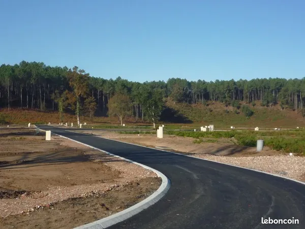Terrain 809 m² Vielle Saint Girons