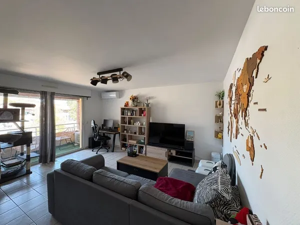 Appartement meublé 48m²