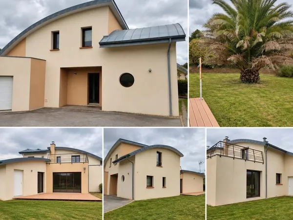 Maison familiale 150m²-4 chambres+ bureau- jardin - Saint-Thonan- 15 mn de Brest/10 mn de Landerneau