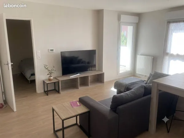 Appartement T2 lumineux 42m2 + Balcon