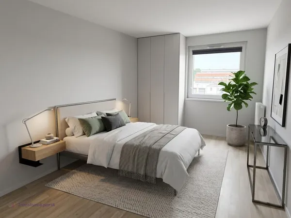 2 Pieces 38m² avec balcon en dernier étage et parking sous-sol
