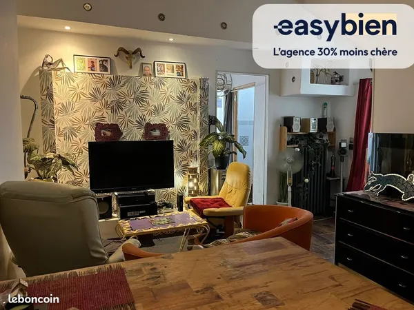 Appartement 2 pièces 49 m²