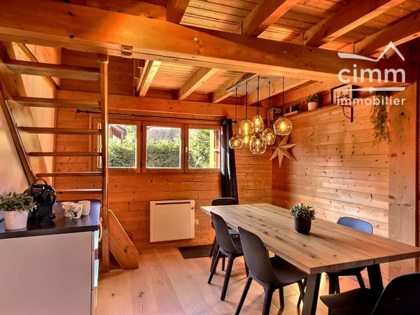 A VENDRE VERCHAIX (74440) CHALET 4 PIECES AVEC 2 CHAMBRES
