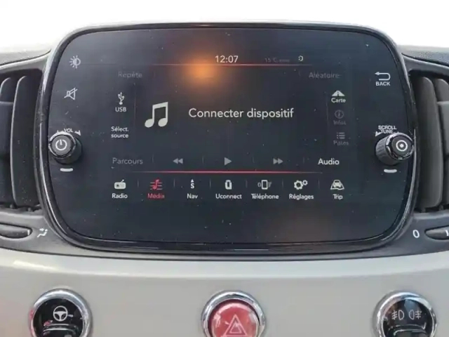Fiat 500 1.2 8v 69ch eco pack star 109g — photo 13
