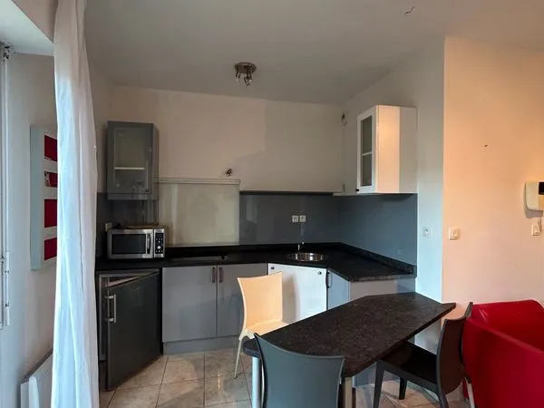 Appartement meublé 37,5m² meublé avec balcon