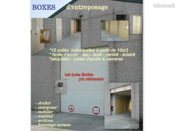 Location box stockage