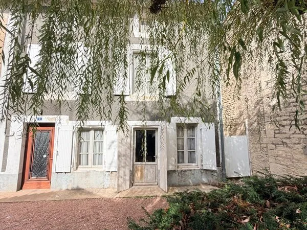 Maison+garage+grange avec jardin