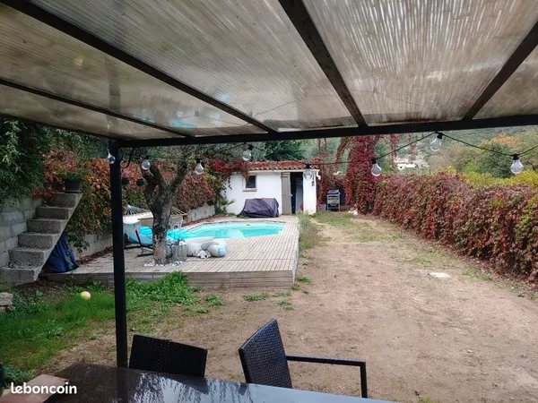 Maison 80m2 avec piscine